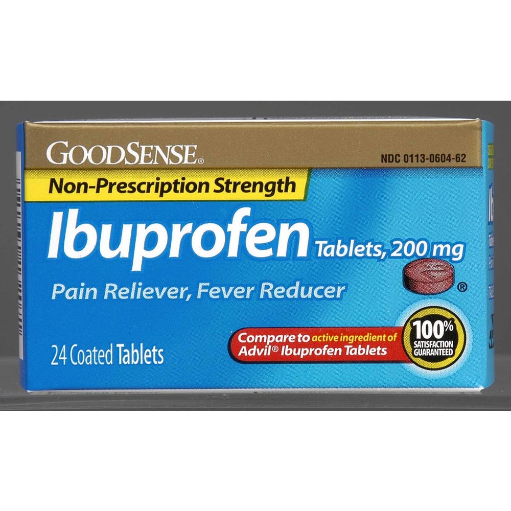 Ibuprofen Tablets - 200 mg 72 Pack 1