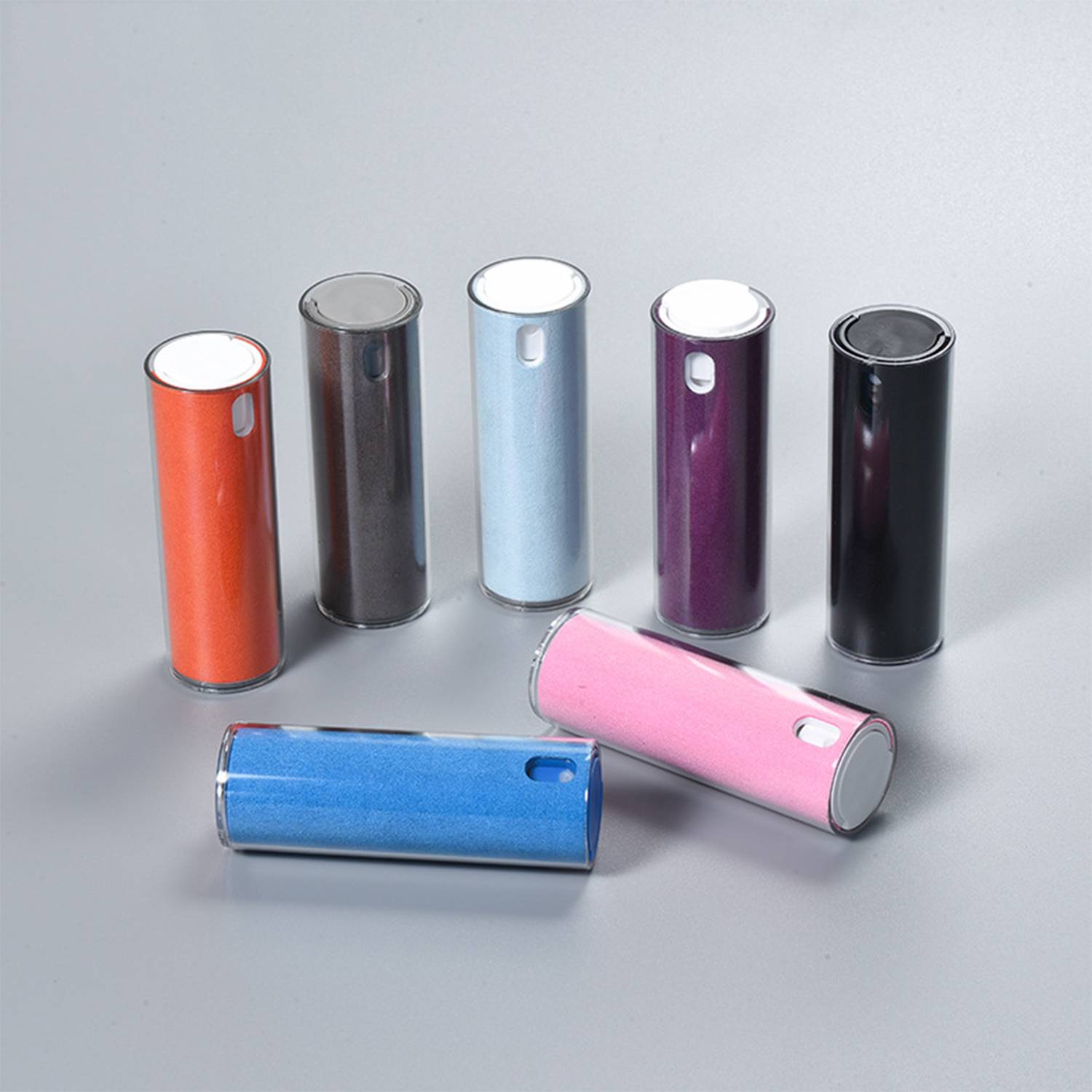 Cylindrical Phone Multifunctional Sanitizer Spray 1