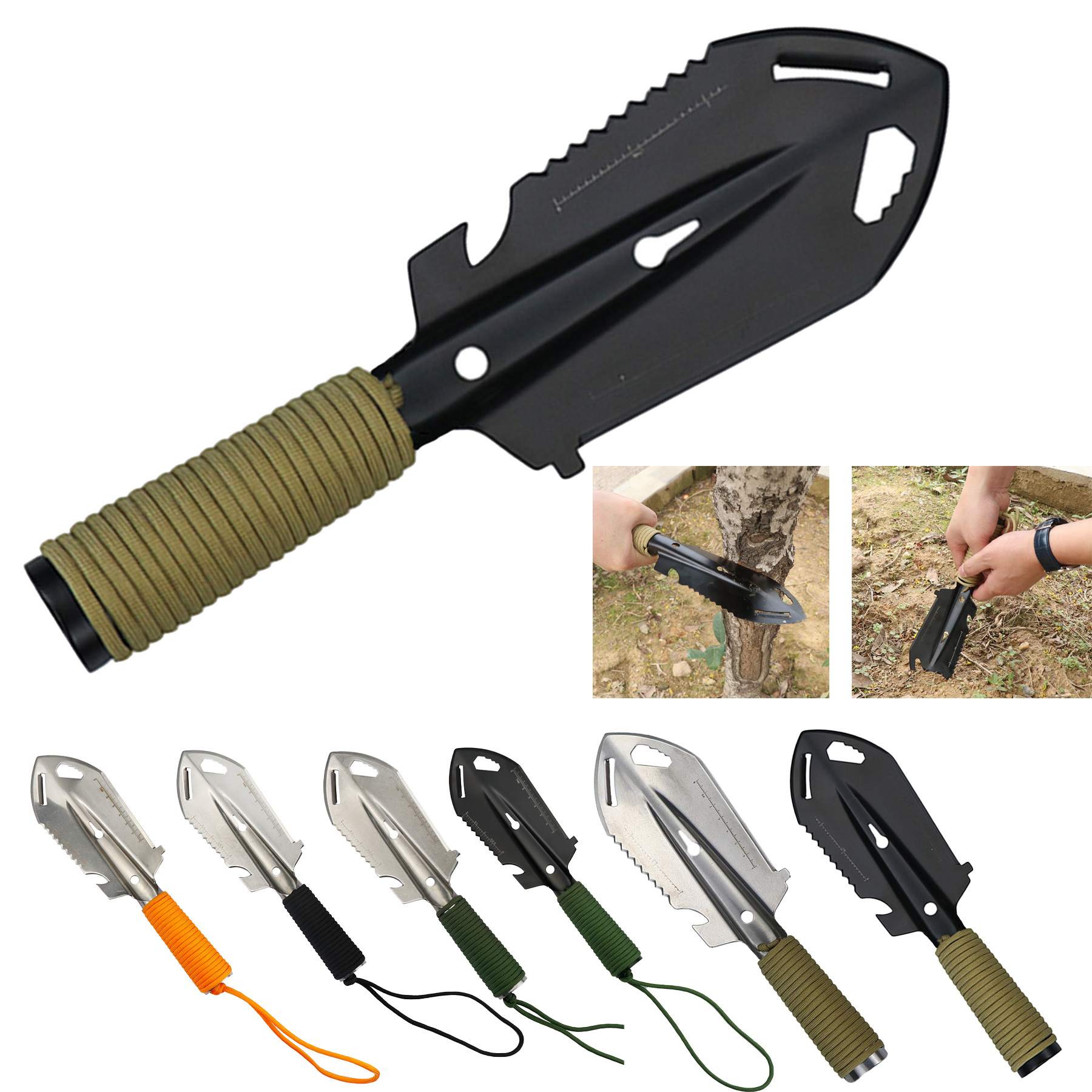 Backpacking Shovel Hiking Trowel Gardening Tool 2