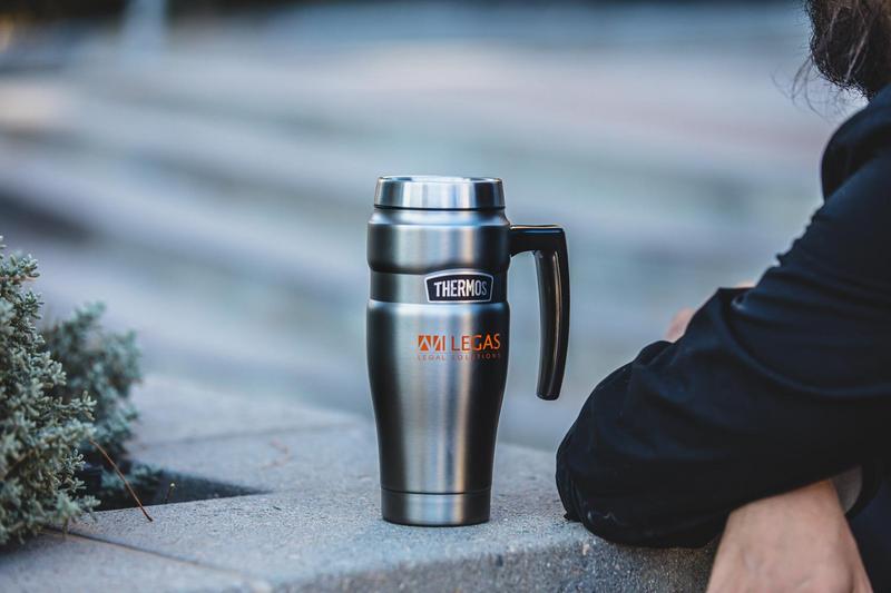16 oz. Thermos® Stainless King™ Stainless Steel Travel Mug 55