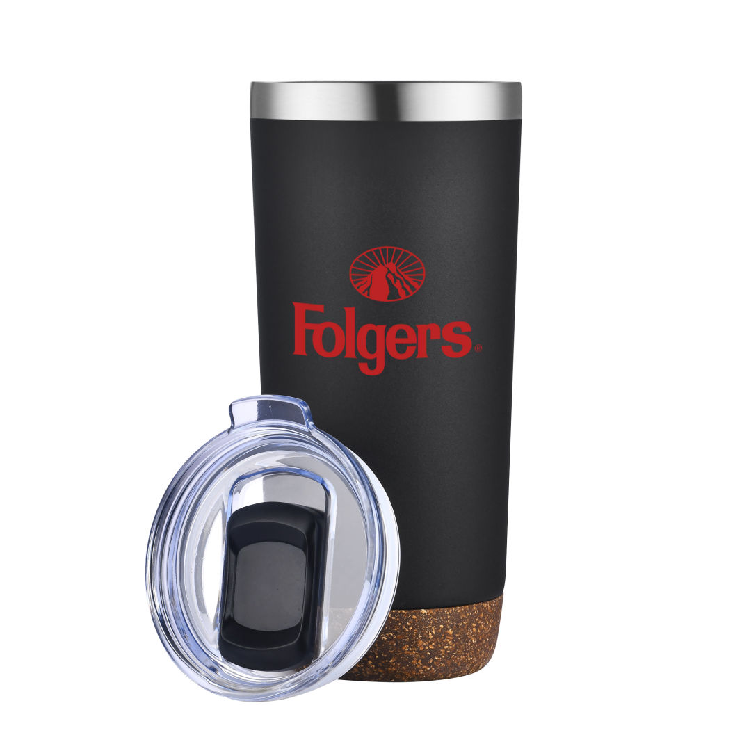 Kira Vacuum Tumbler w/Cork Bottom - 22oz 2