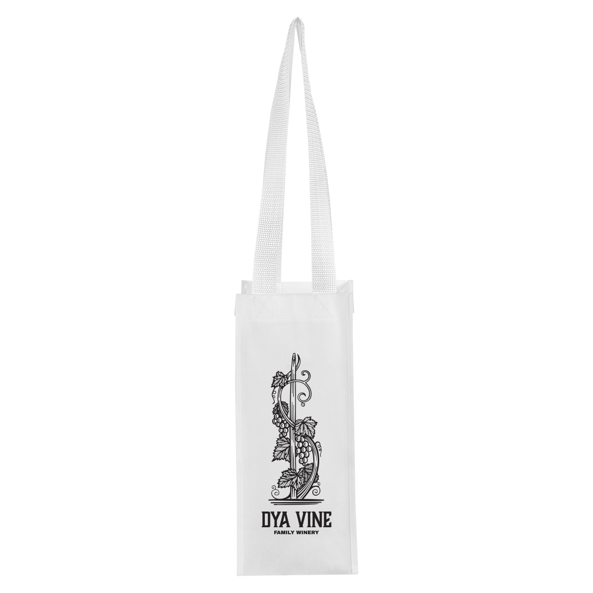 Venice rPET Non-Woven Laminated Wine Bag 1