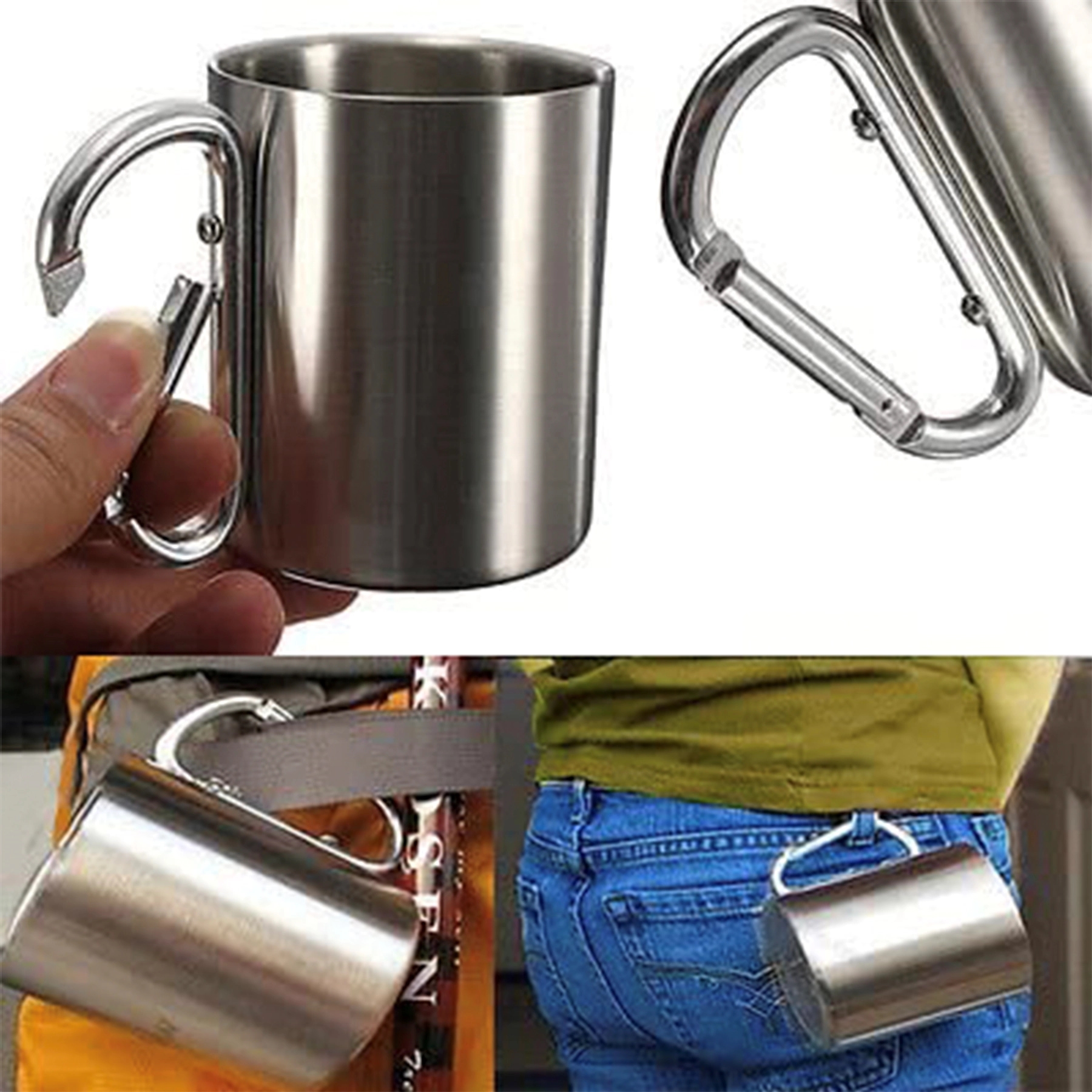Outdoor Carabiner Mug 2