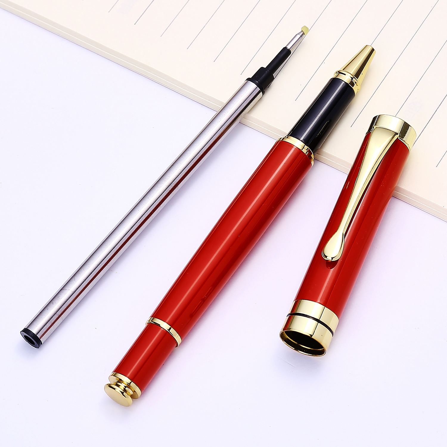 Metal Signature Gel Pen 8