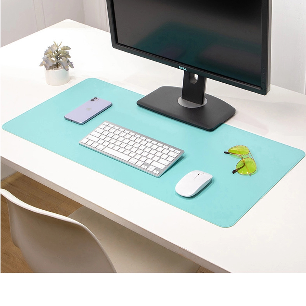 Leather Desk Pad Protector Mouse 2