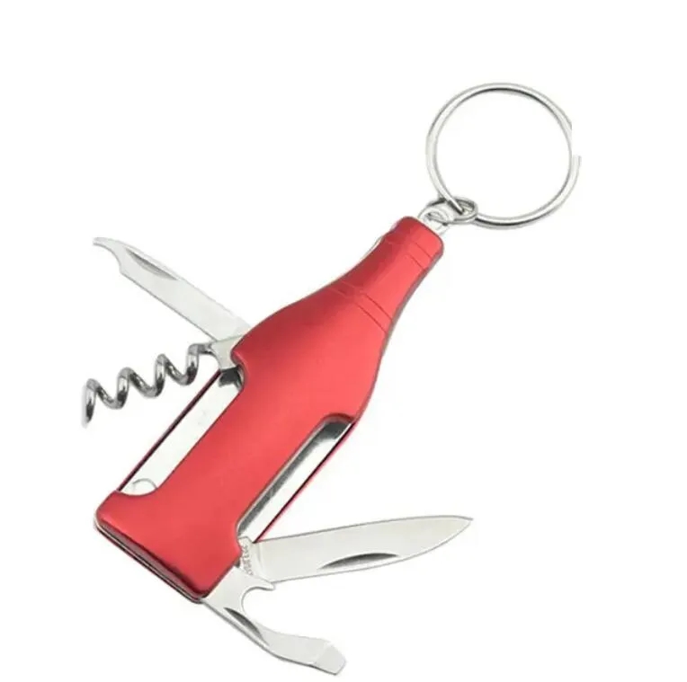 6-in-1 Multi-function Bottle Opener with Key Ring 5