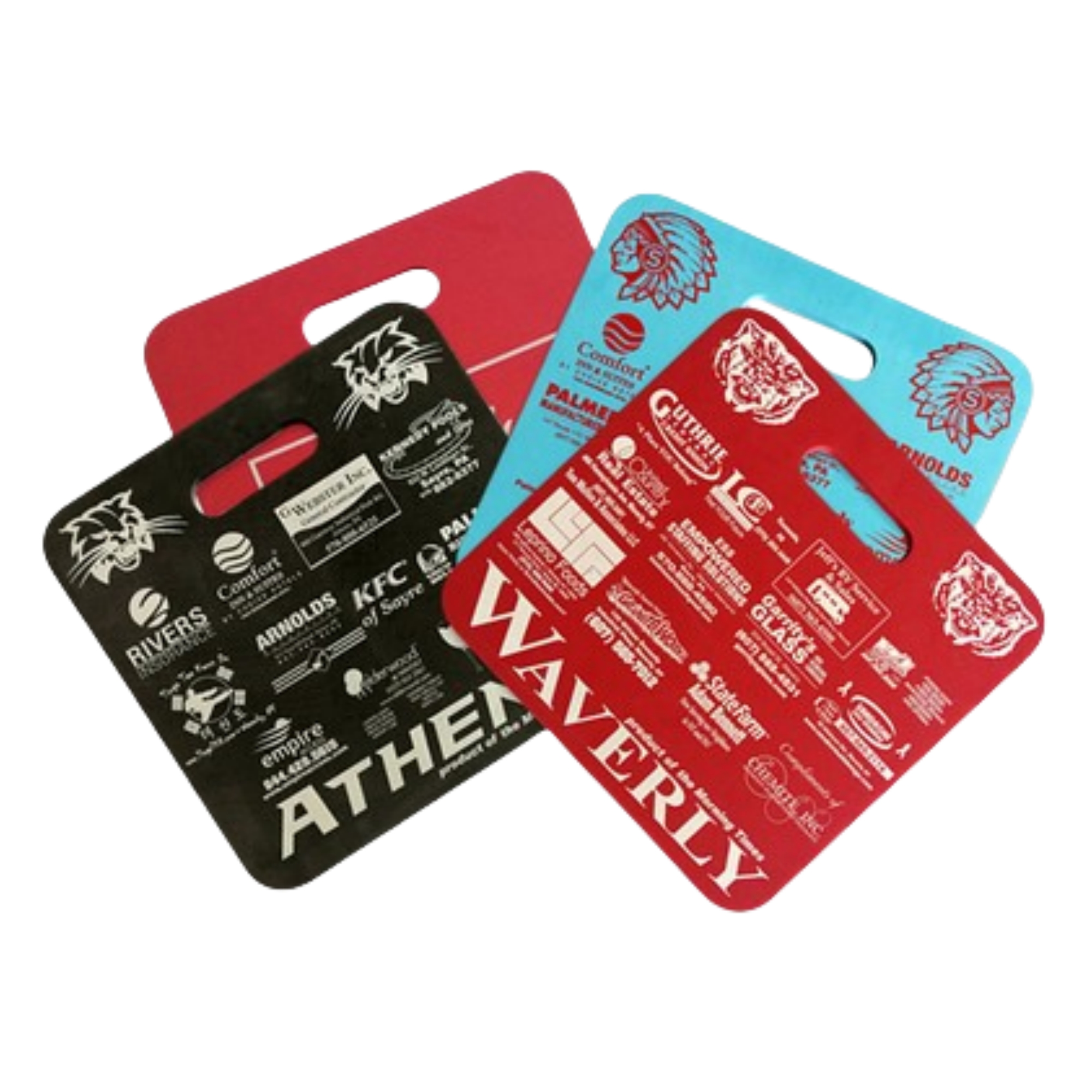12", 0.2 Thick Waterproof Stadium Seat Cushion 3