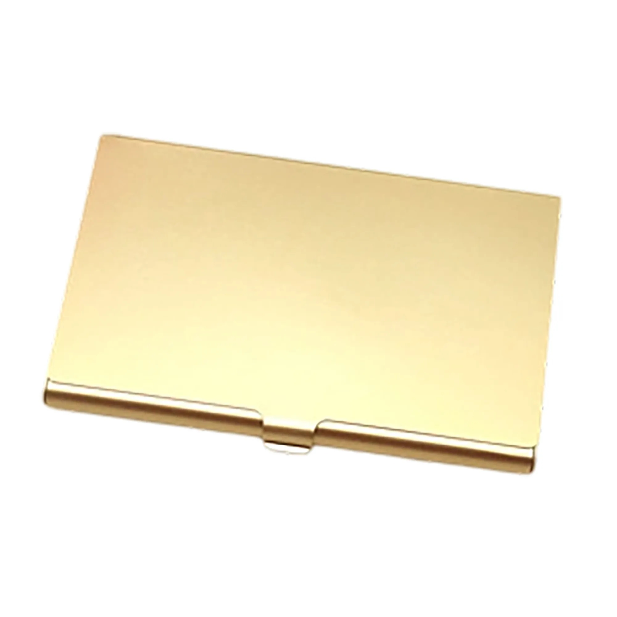 Slim Aluminum Business Card Holder Compact 2