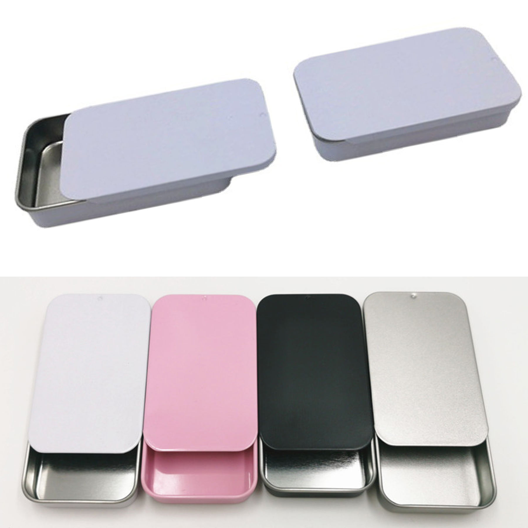 Tinplate Sliding Lid Box 2