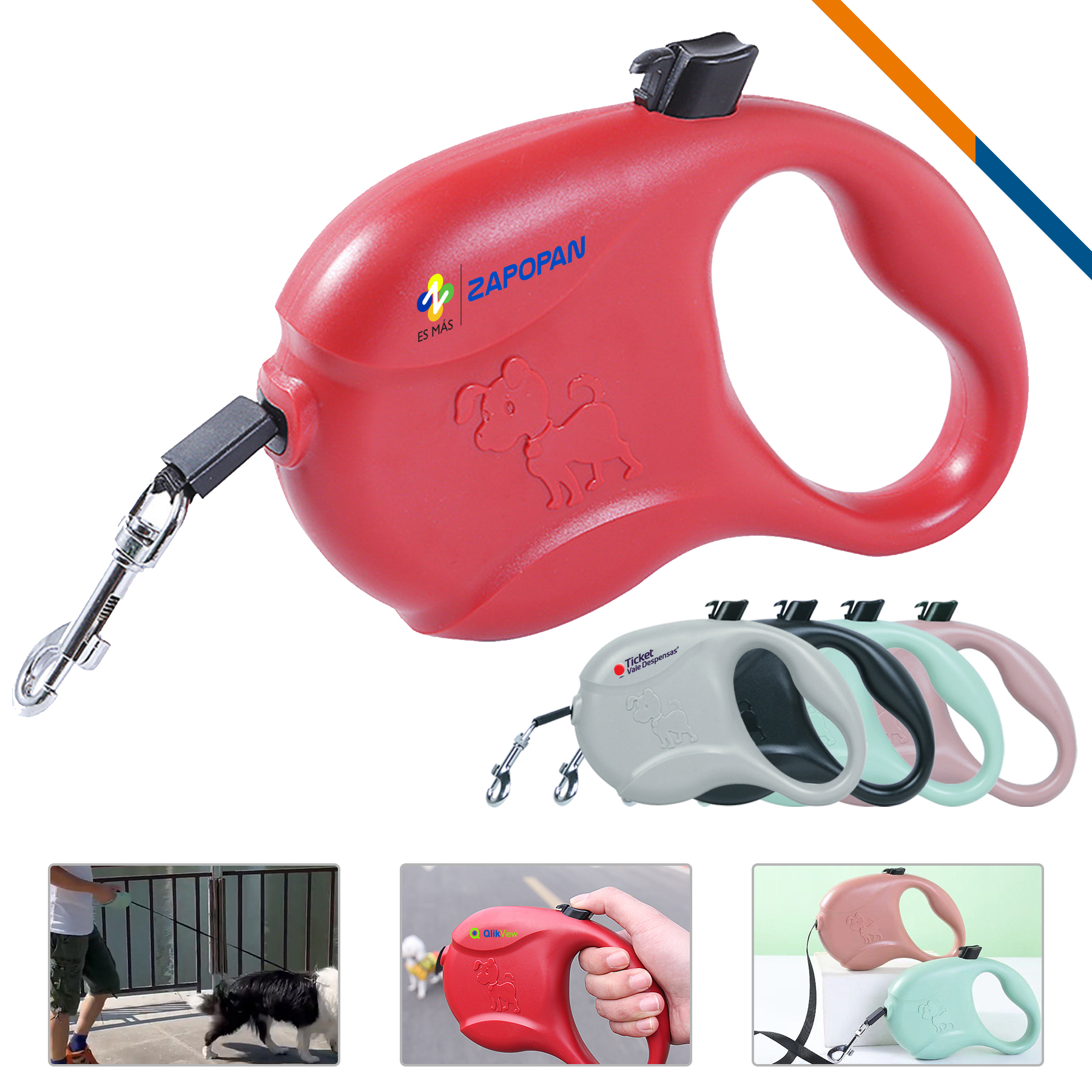 Erian Retractable Dog Leash 3