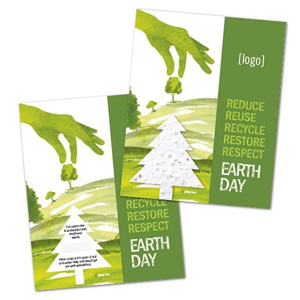 Seed Paper Shape Postcard 25