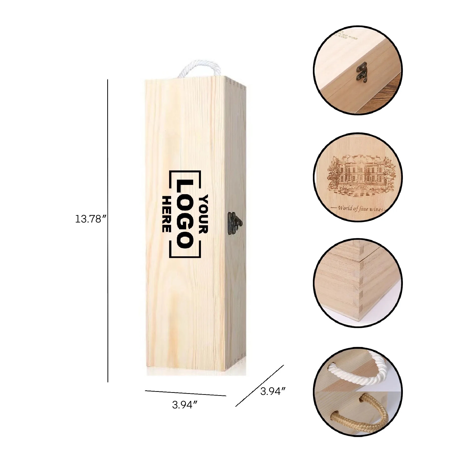 Wooden Wine Box 5