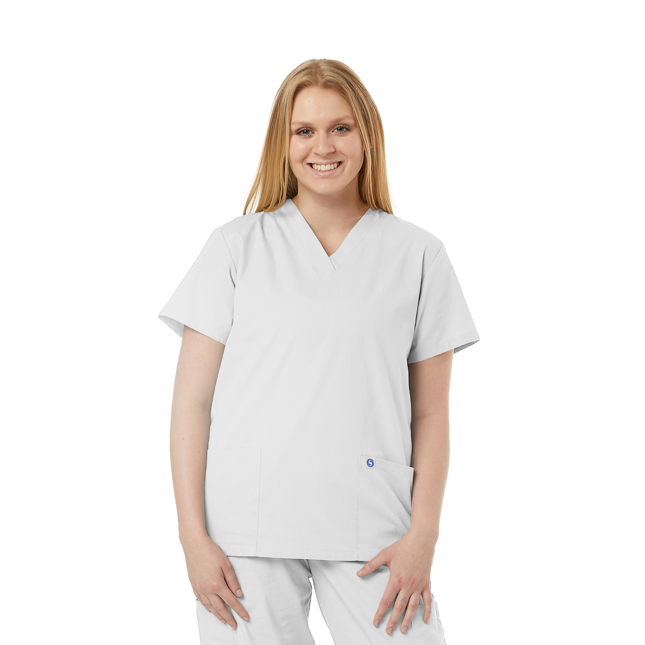 Unisex V-Neck Scrub Tunic 8