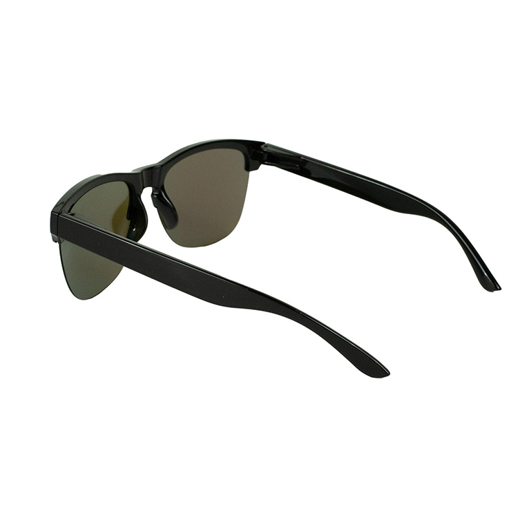 "CAMBRIA" Recycled Half Frame Reflective Sunglasses 9