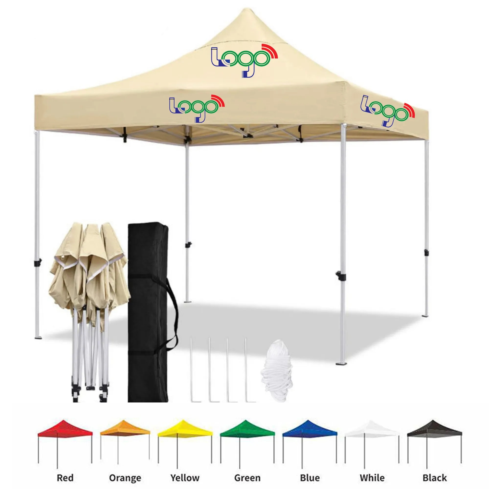 Outdoor Folding Easyup Awning Gazebo Canopy Advertising Tent 4