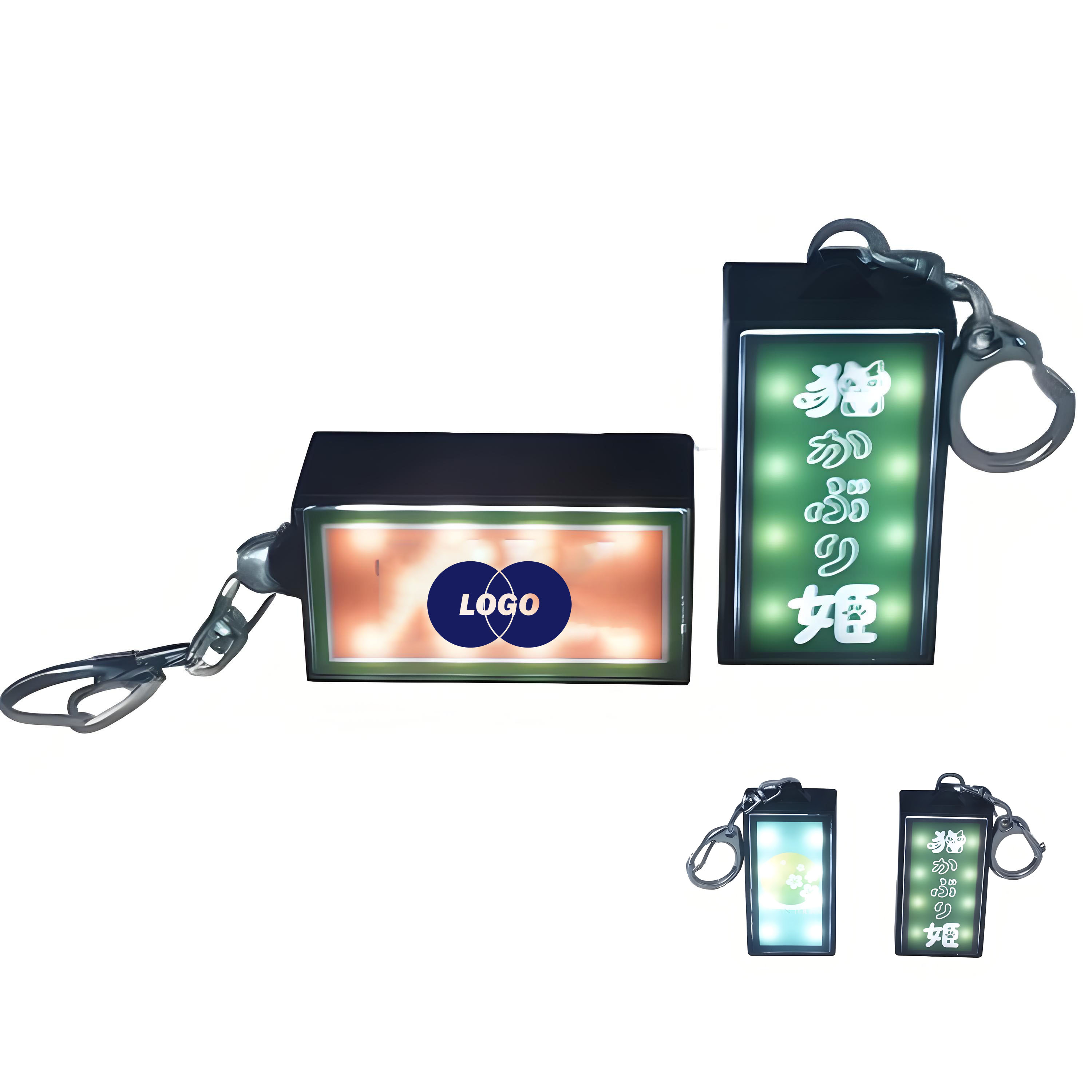 Personalized LED Sign Keychain 2