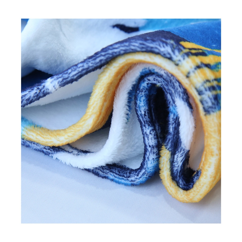 DisplaySplash 72" x 59" Custom Printed Flannel Blanket 5