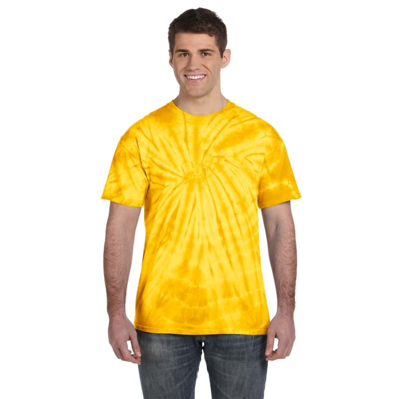 Tie-Dye Adult 5.4 Oz. 100% Cotton Spider T-Shirt 28