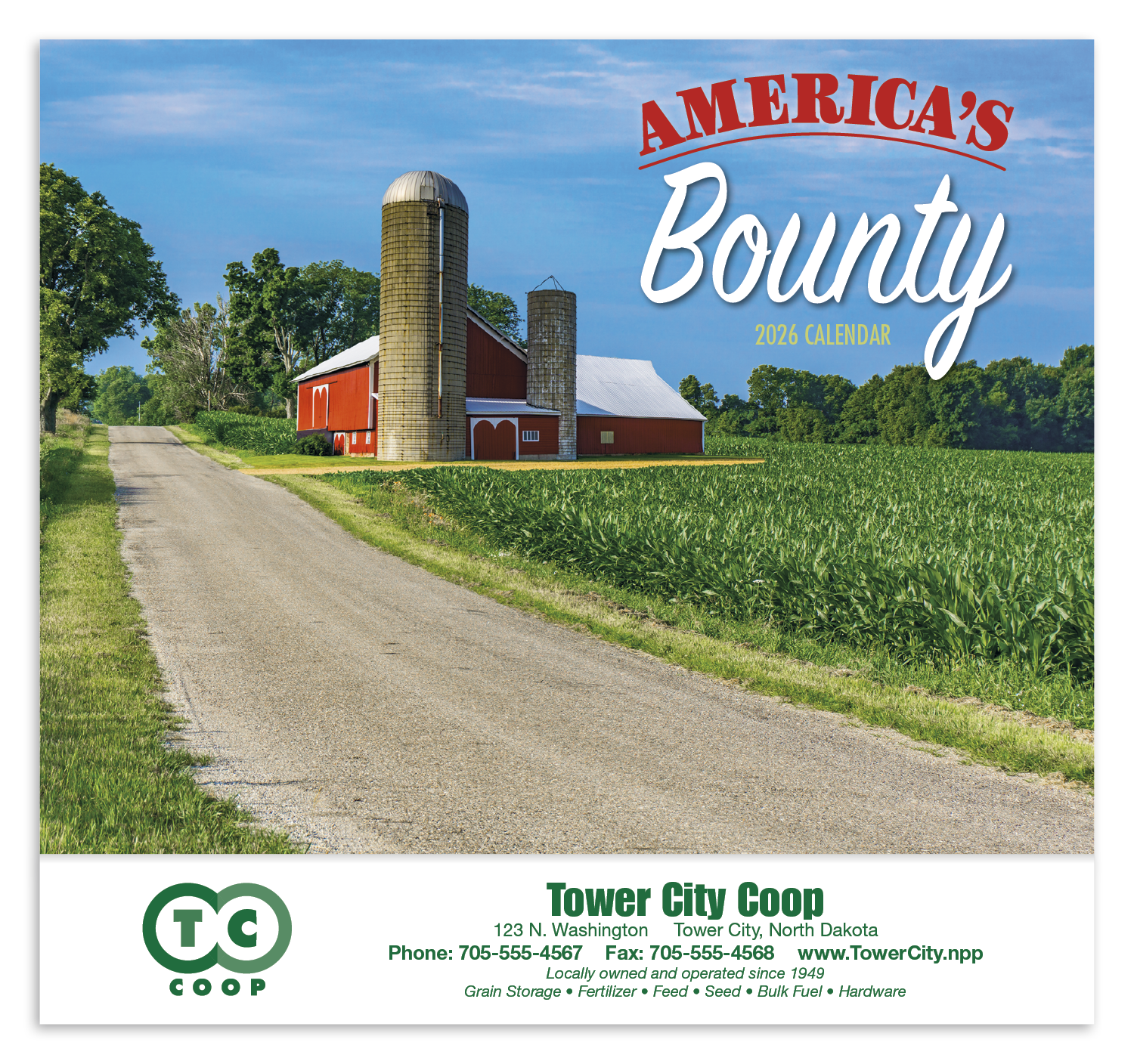 HotLine® Products America's Bounty Appointment Calendar - Stapled 4