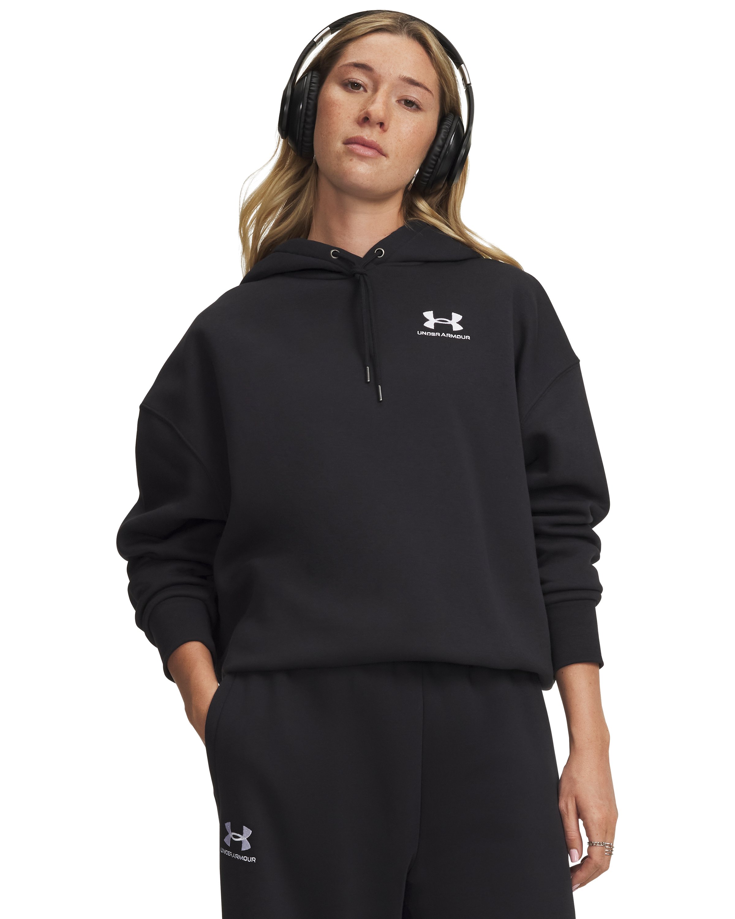 UA Icon Fleece Women's Oversized Hoodie 15