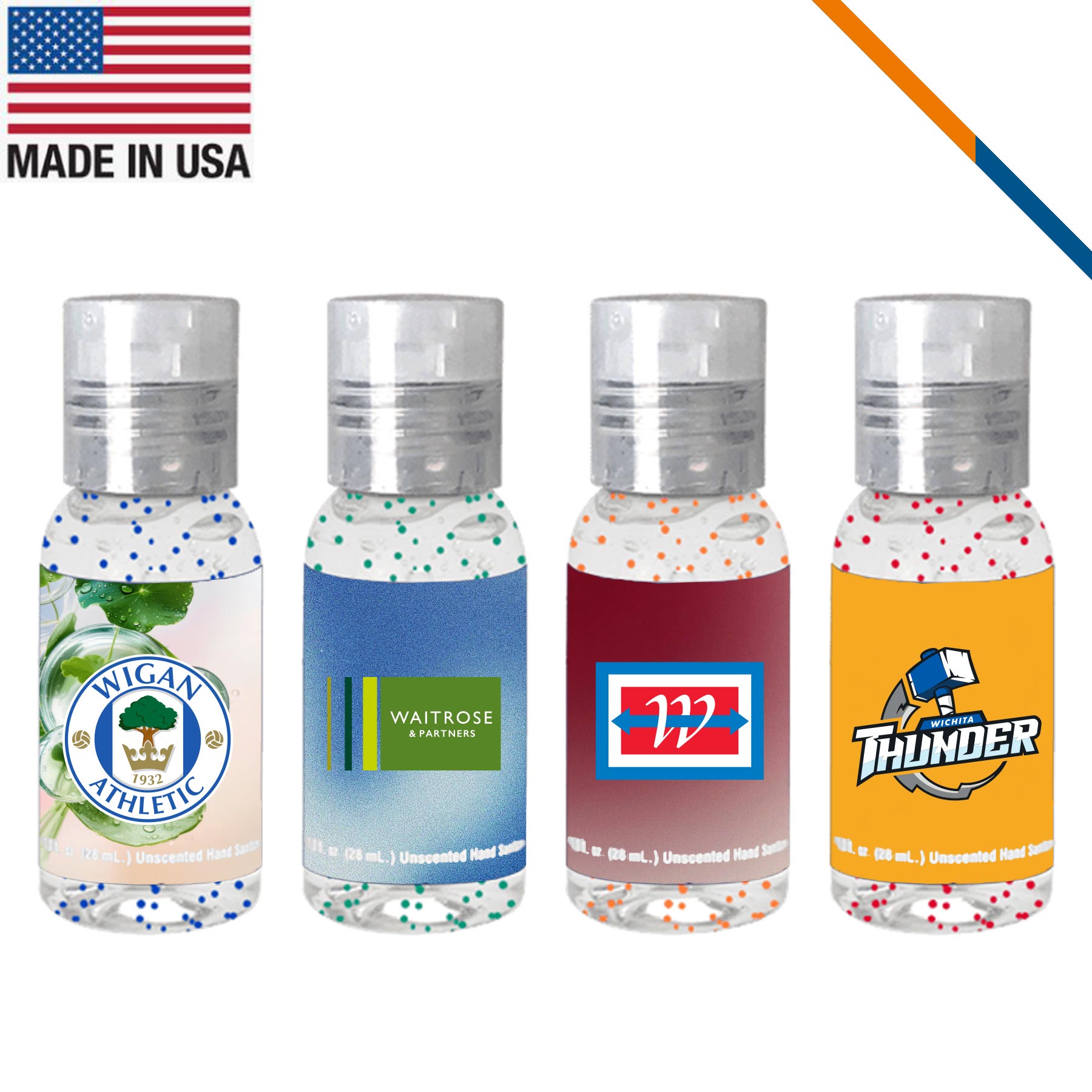 Eli Clear Round Bottle Moisture Bead Sanitizer - 1 OZ. 13
