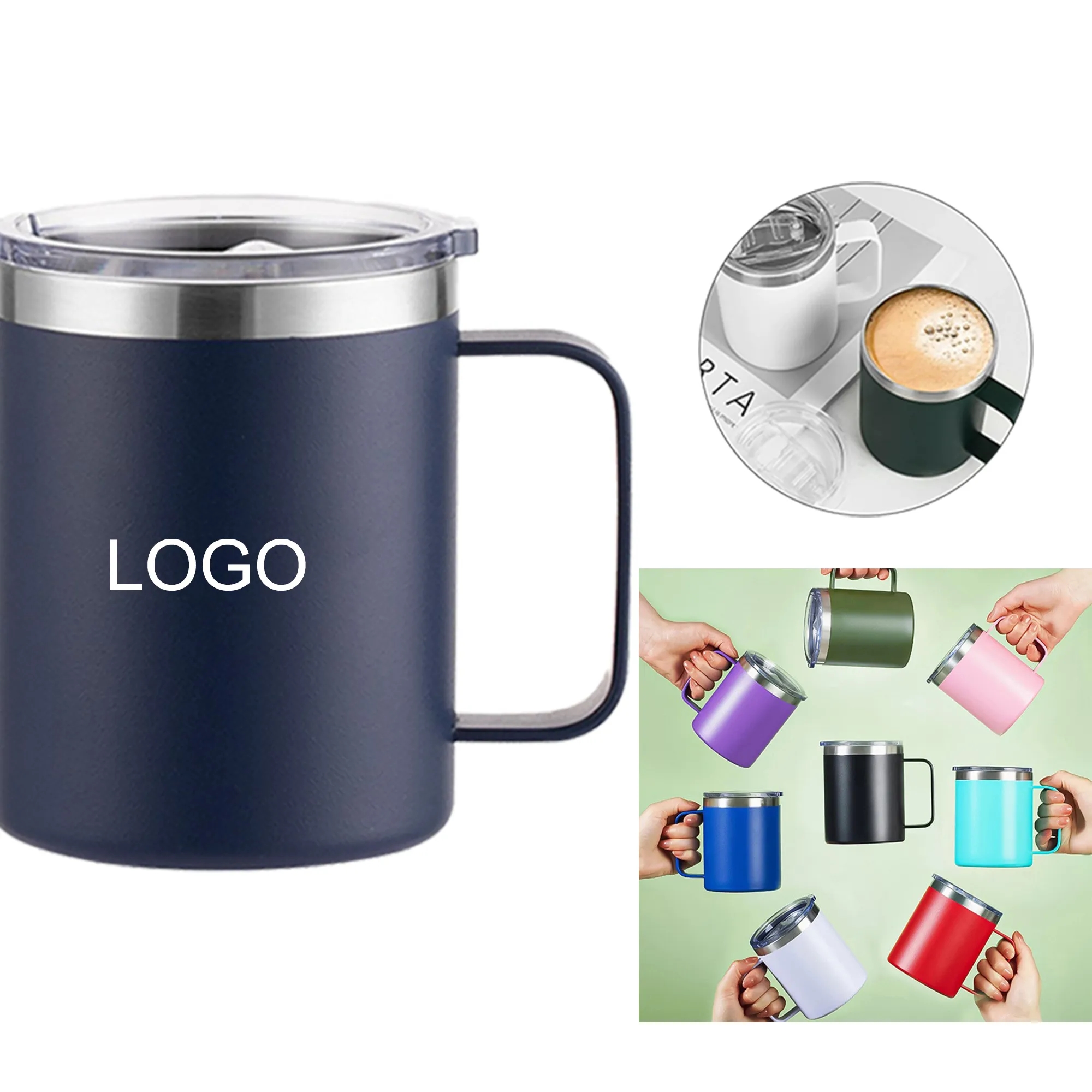 12oz Double-Wall Vacuum Stainless Steel Mug 3