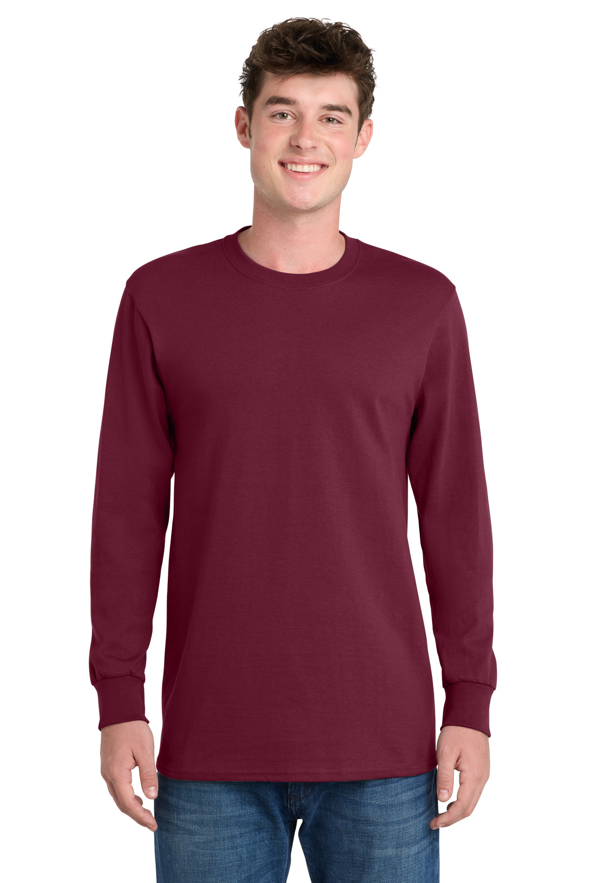 Port & Co Tall Long Sleeve Essential Tee. PC61LST 165
