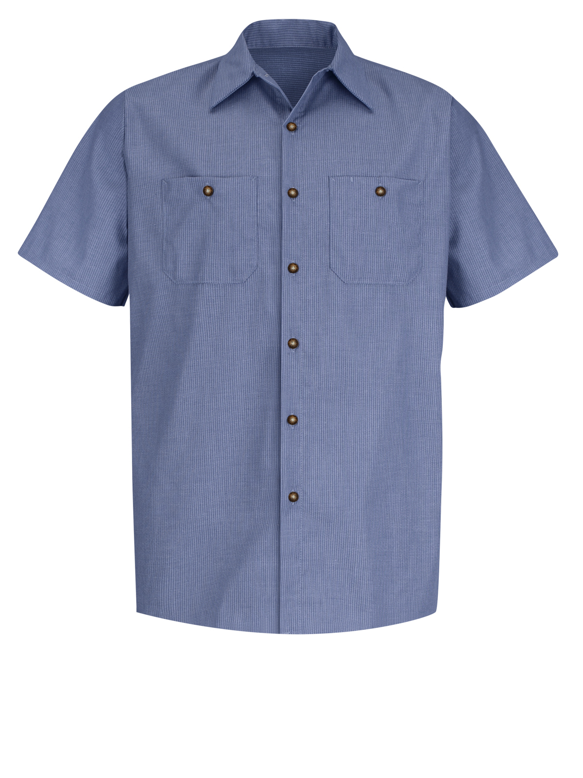Red Kap Shirts -  Men's Short Sleeve Industrial Work Shirt 40