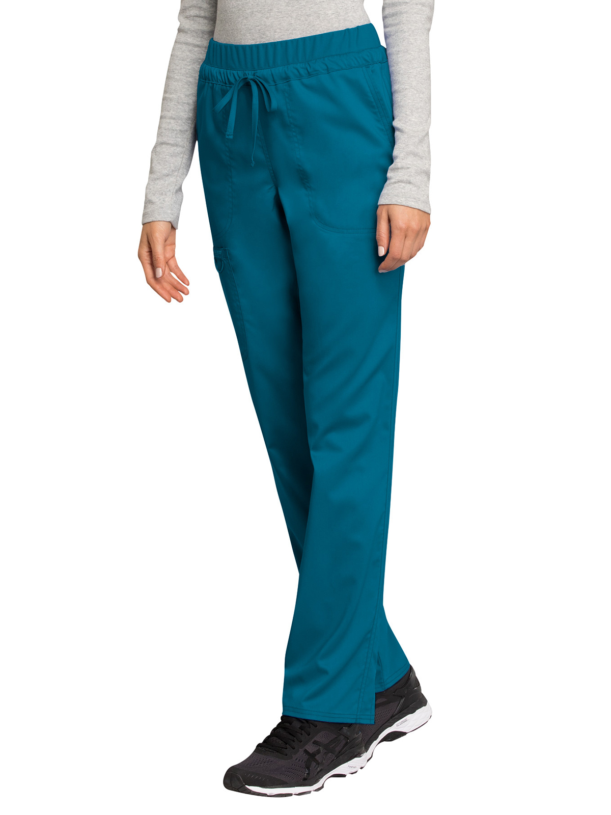 Cherokee - Workwear Revolution - Women's 5-Pocket Tapered Leg Pant 5
