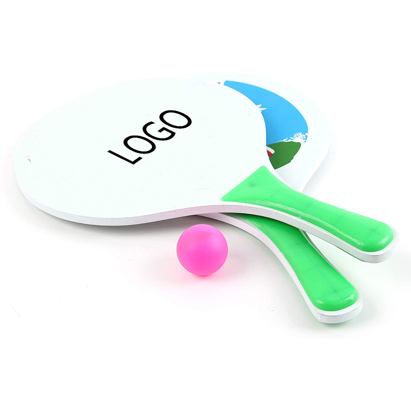 Fun Beach Paddle Ball Toys Set 2