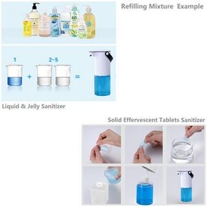 White Auto Sanitizer Dispenser 7