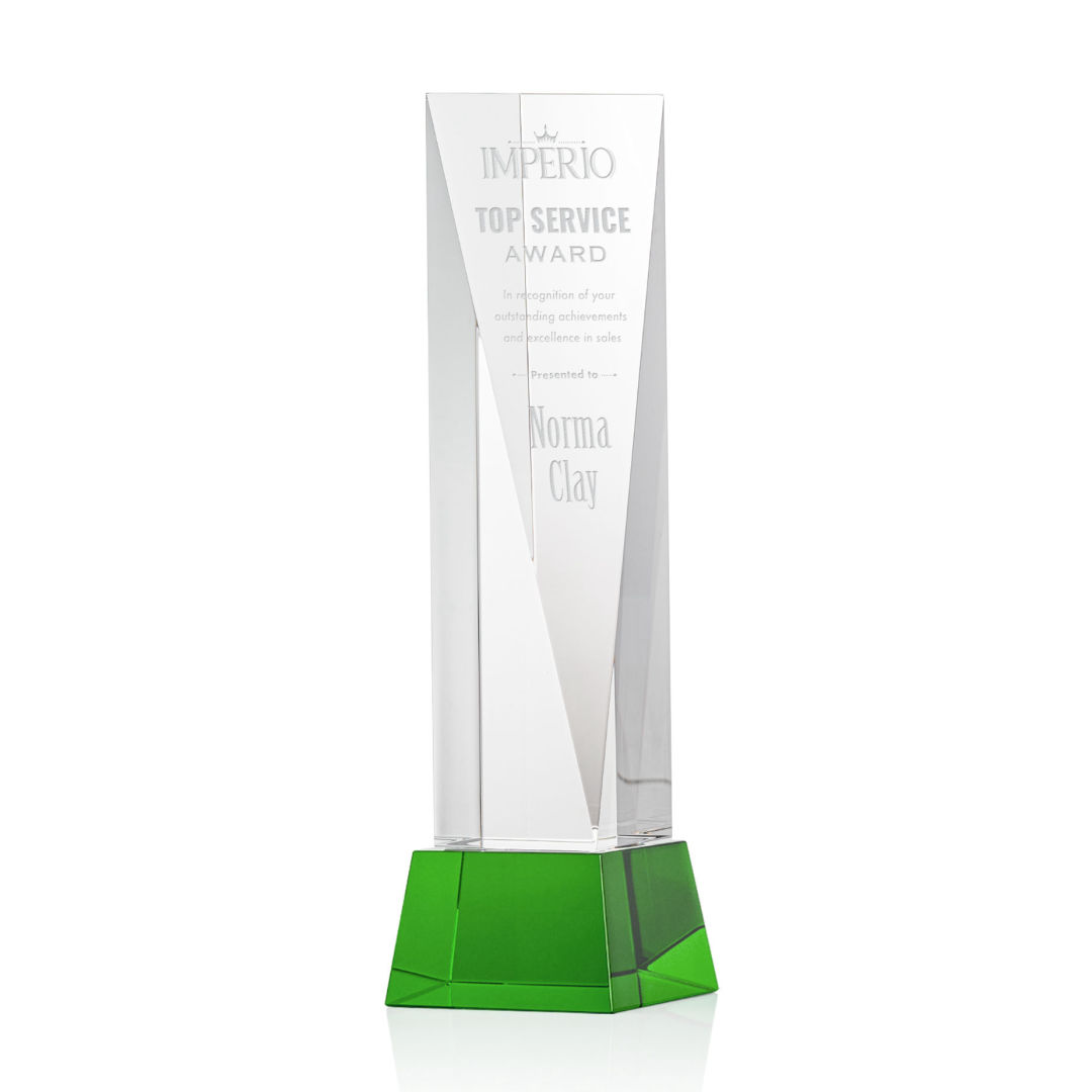 Easton Award on Base - Green 11