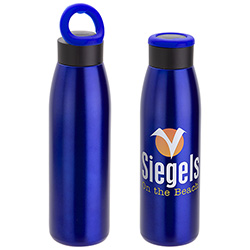 Aurora 18 oz Vacuum Insulated Copper-Coated Stainless Steel Bottle, custom water bottle with logo imprint 8