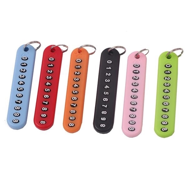 Number plate Key chain 1