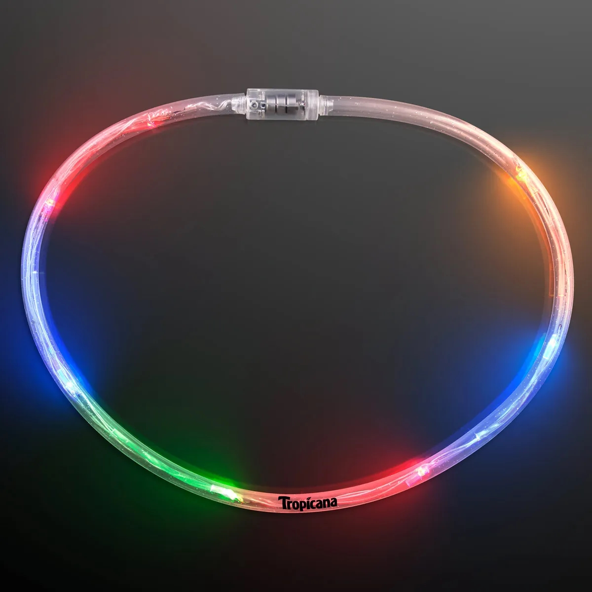 Light Up Flashing Multicolor Tube Necklaces 4