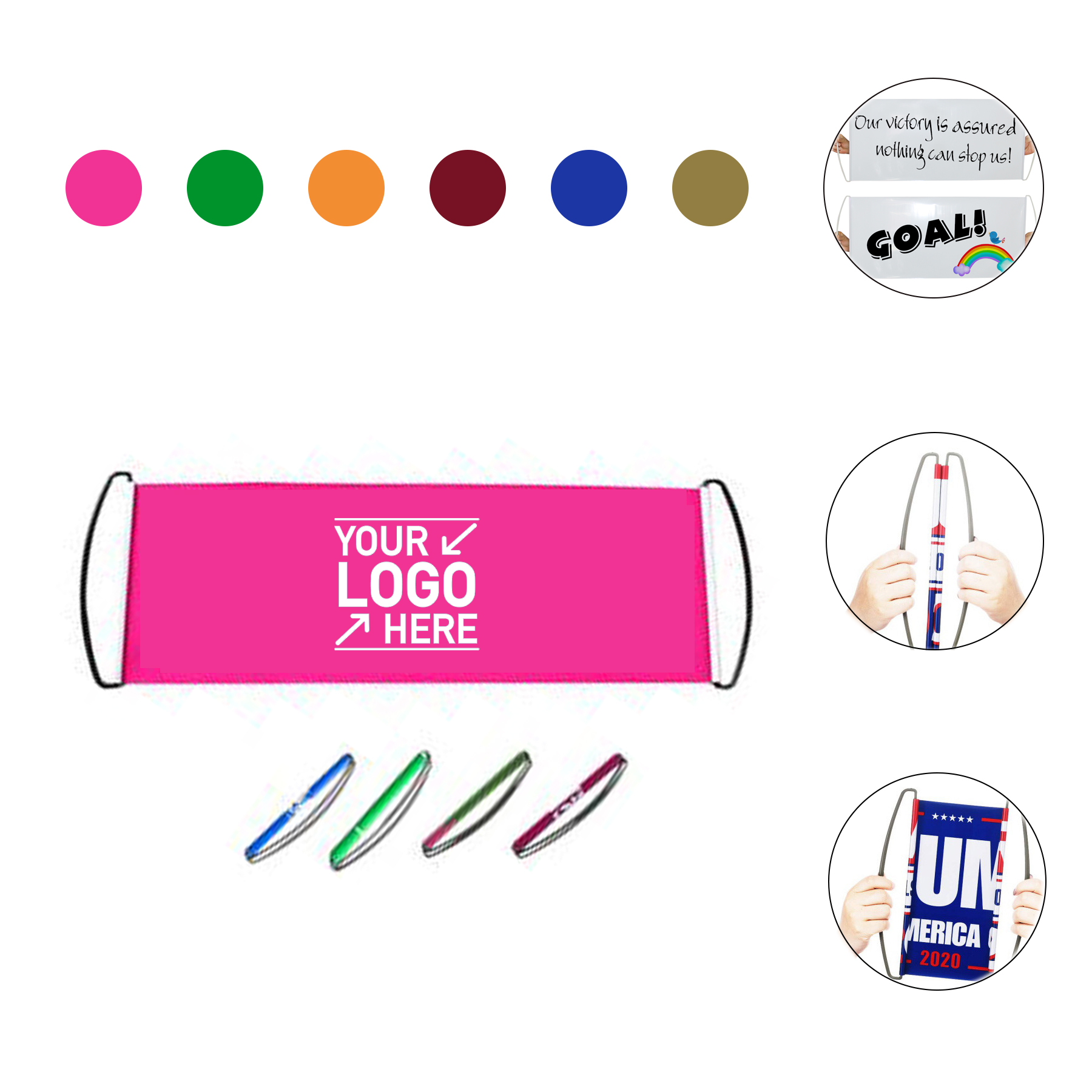 Retractable Hand Roll Banner 1