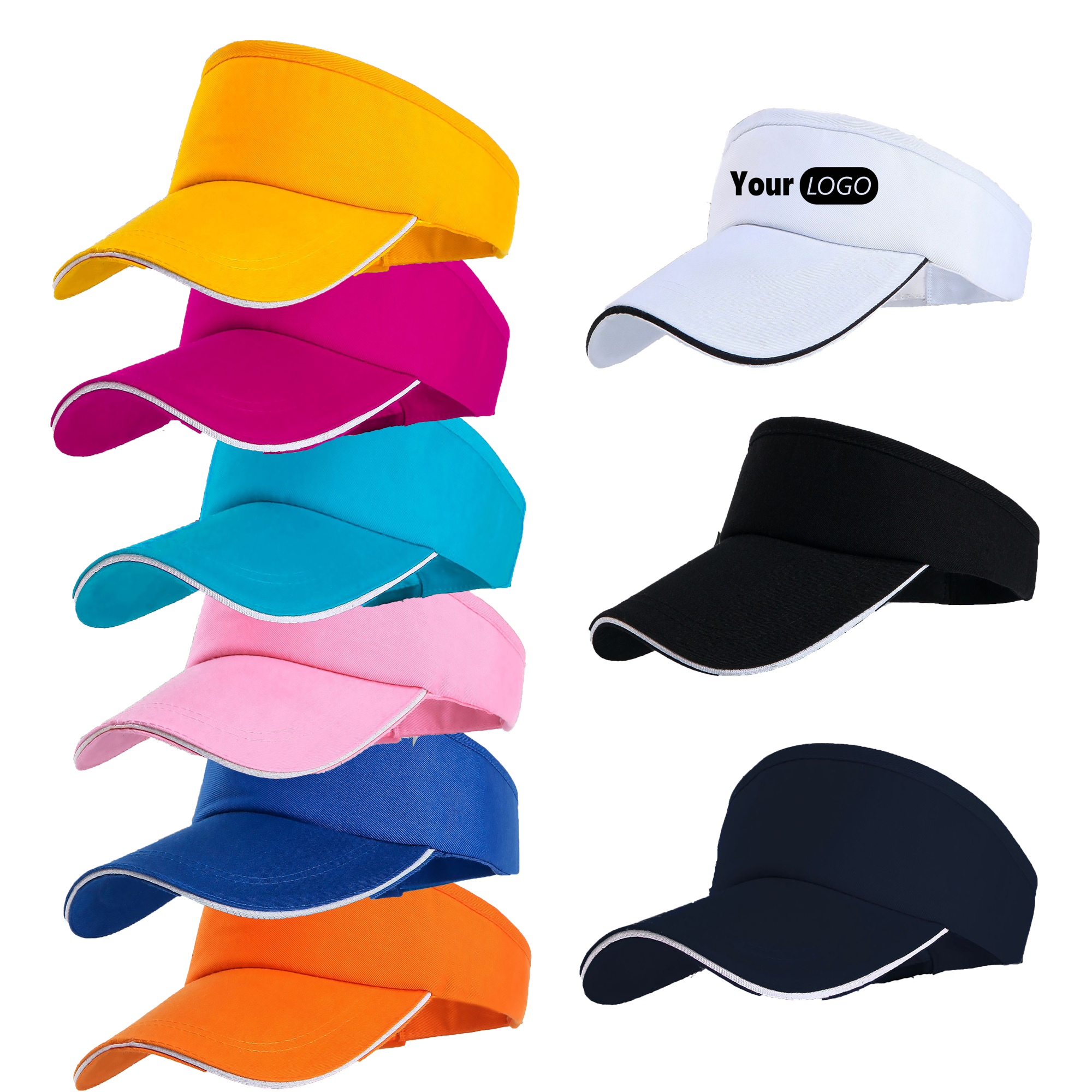 Sun Visor Sports Hats MOQ 20 3
