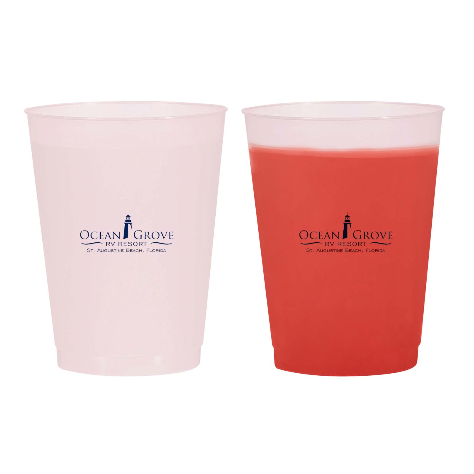 16 oz. Frosted Mood Reusable Flex Stadium Cup 10