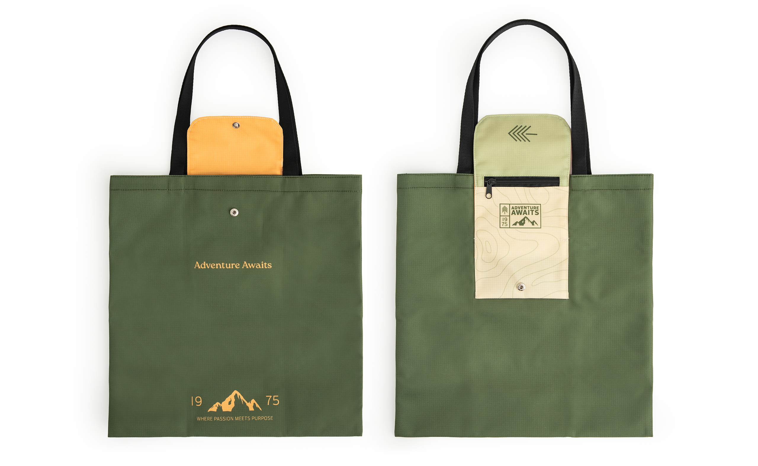 DuraGrid Roll-Up Totes