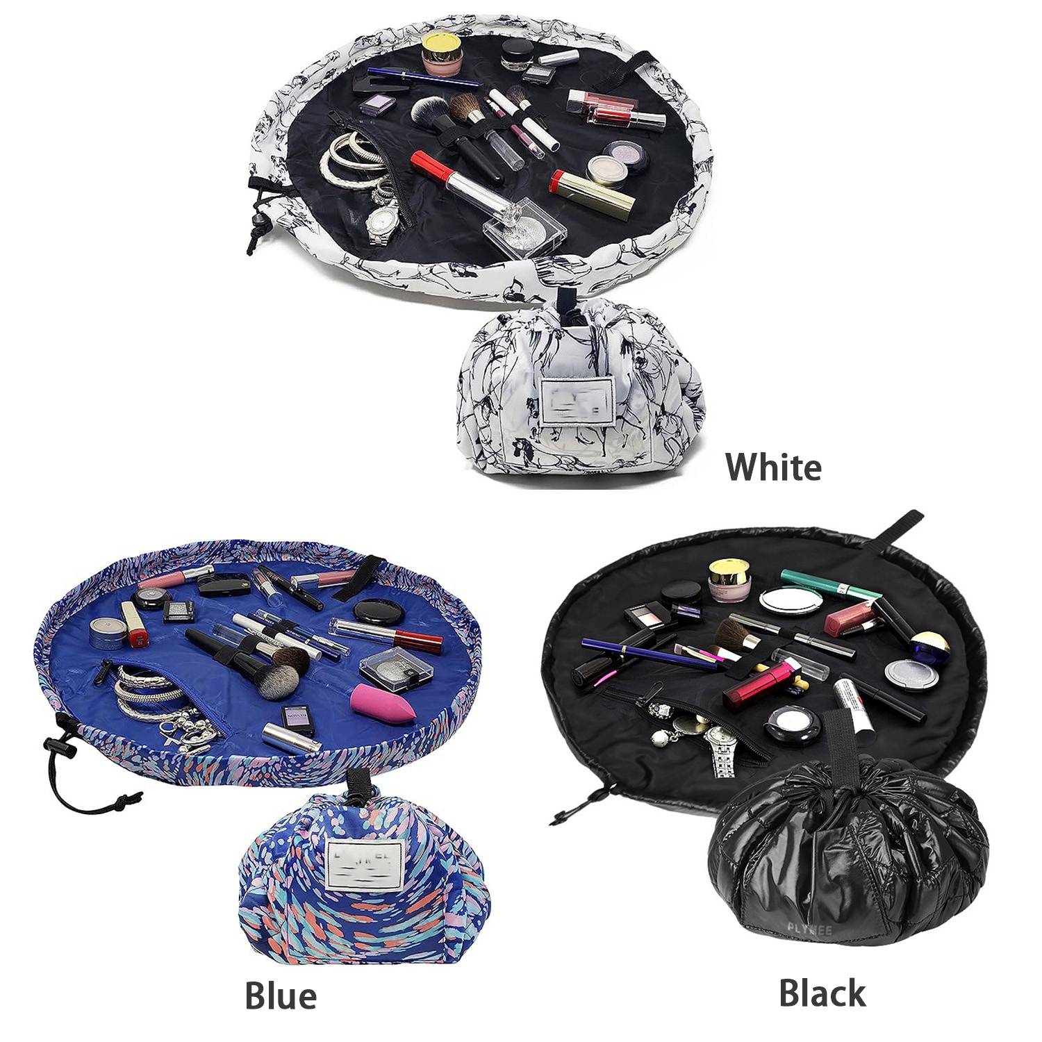 Drawstring Cosmetic & Makeup Bag Organizer 6