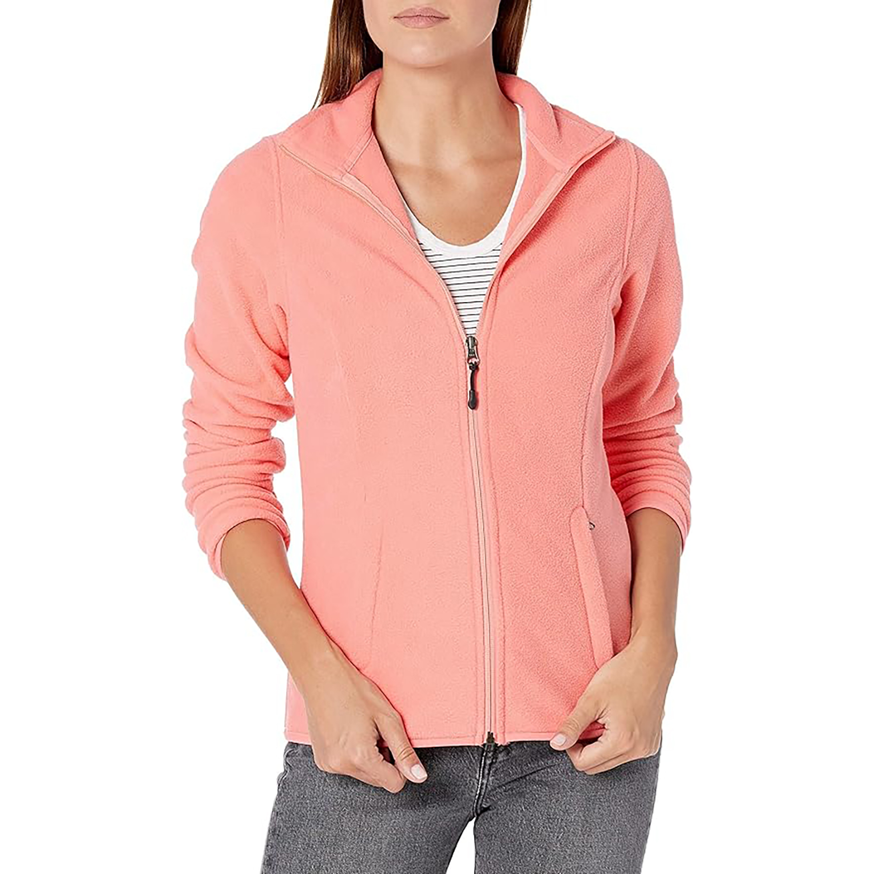 Women's Classic Full Zip Fleece Jacket 12