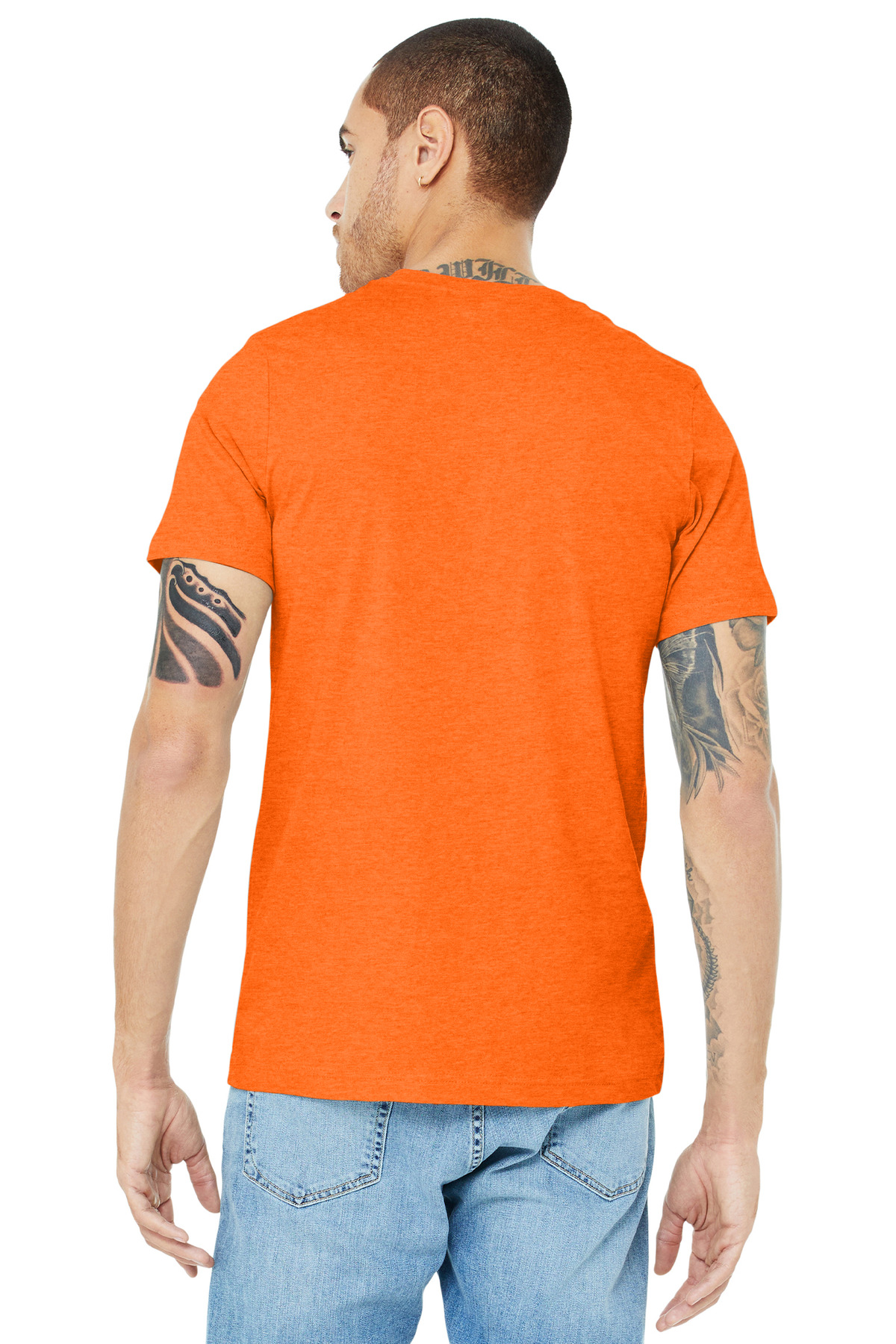 BELLA+CANVAS Unisex Heather CVC Short Sleeve Tee. BC3001CVC 371