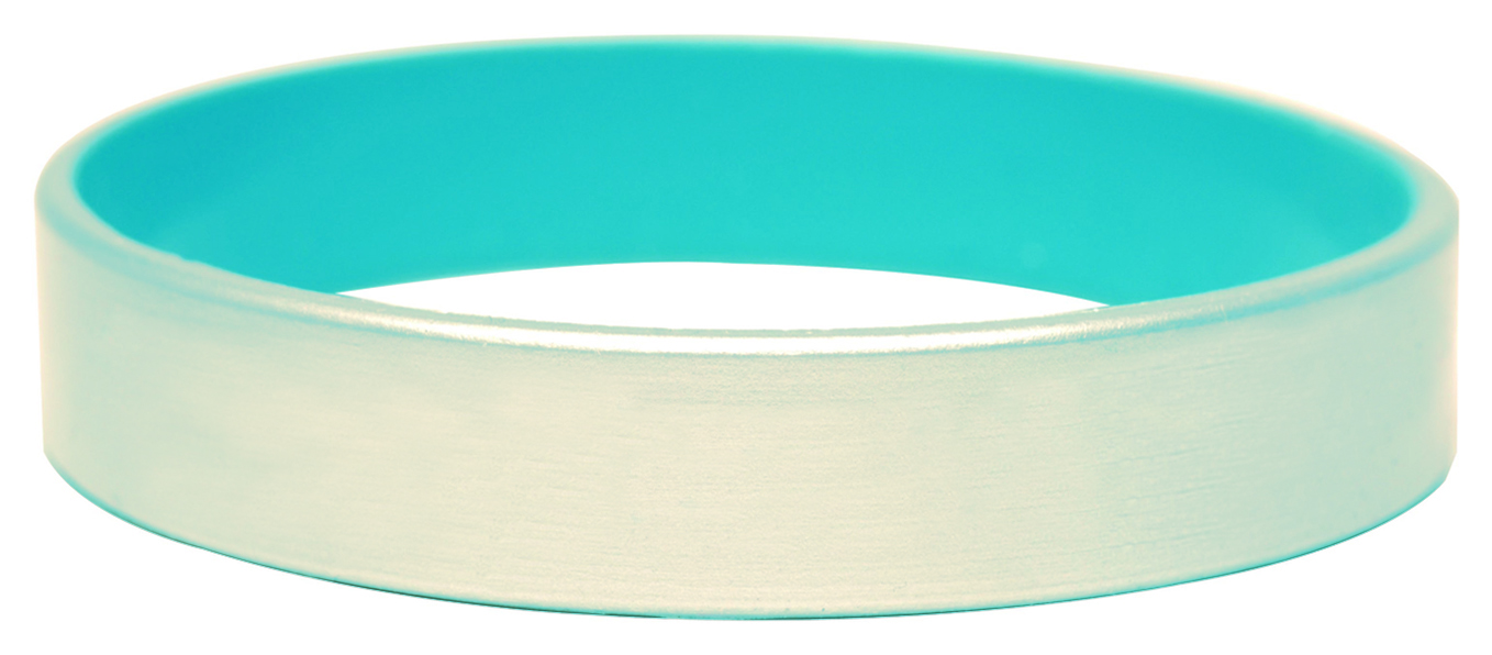 Silver Silicone Bracelets