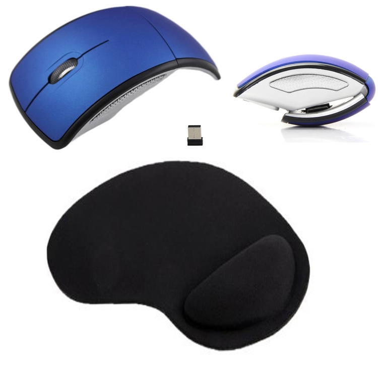 iBank ® 2.4GHz Wireless Mouse + Wrist Rest Mouse Pad 1