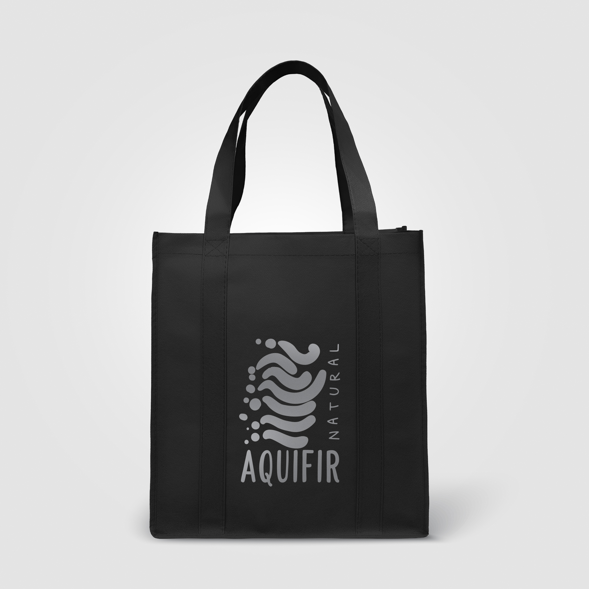 North Park - Non-Woven Shopping Tote Bag - Metallic imprint 2
