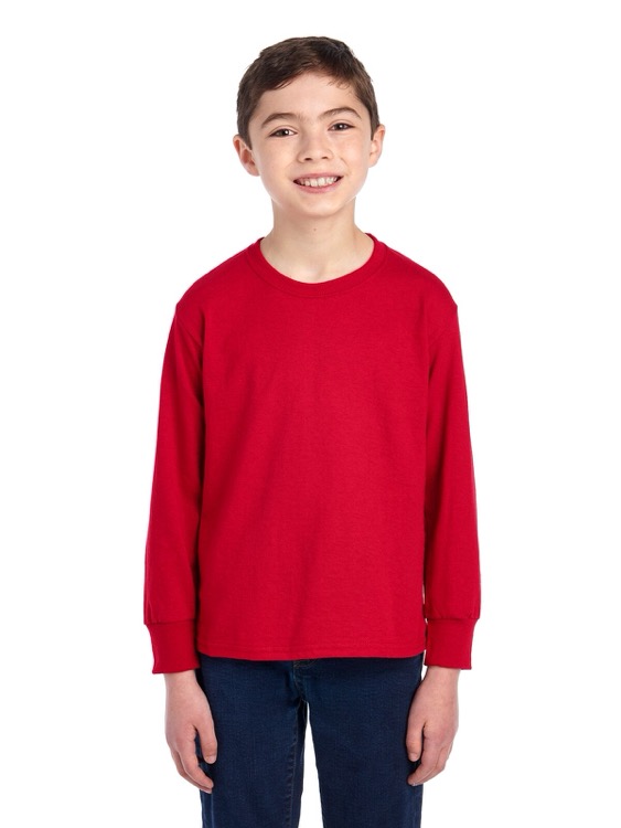 JERZEES DRI-POWER® Youth Long-Sleeve T-Shirt 22