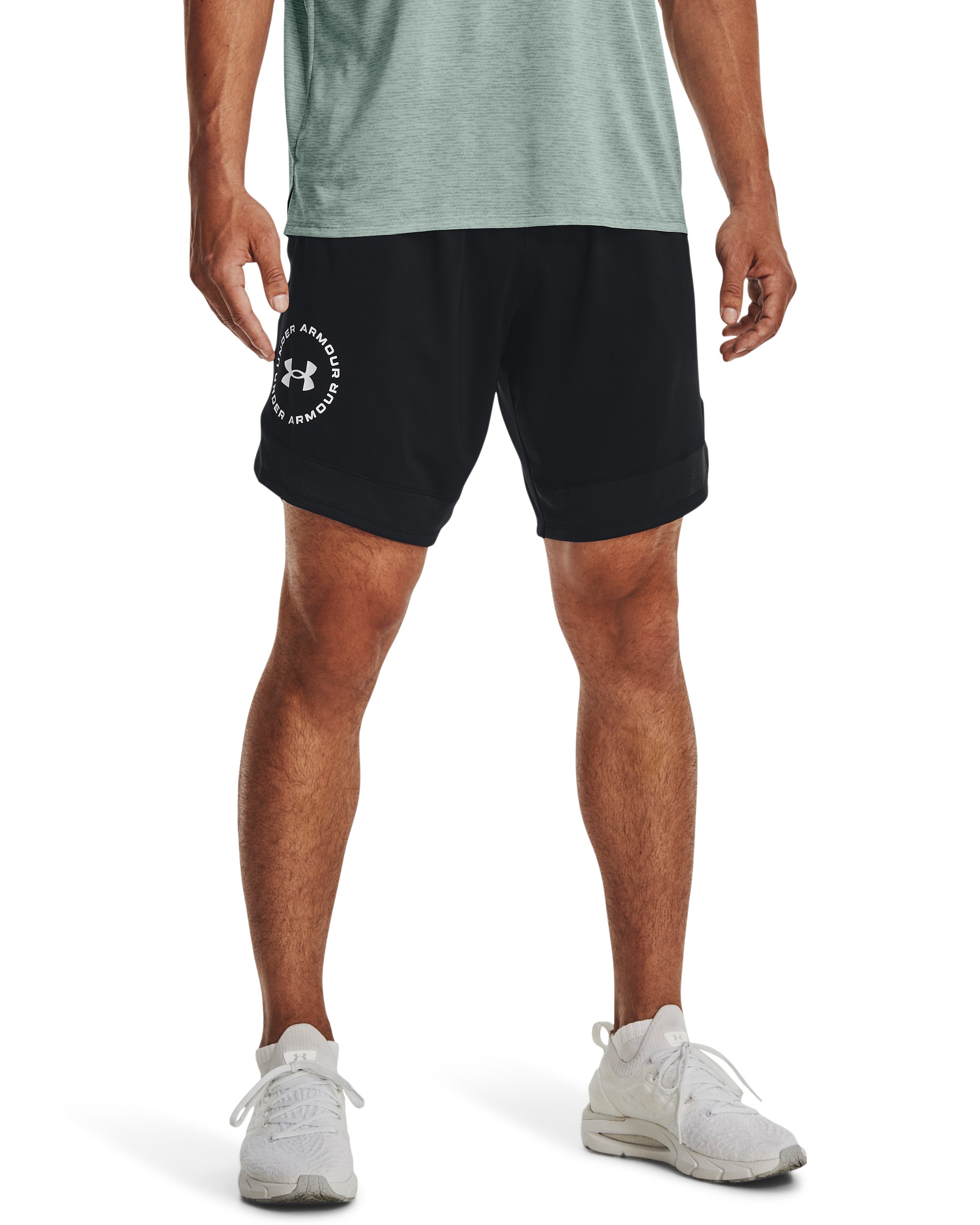 UA Train Stretch Graphic Men's Shorts 3