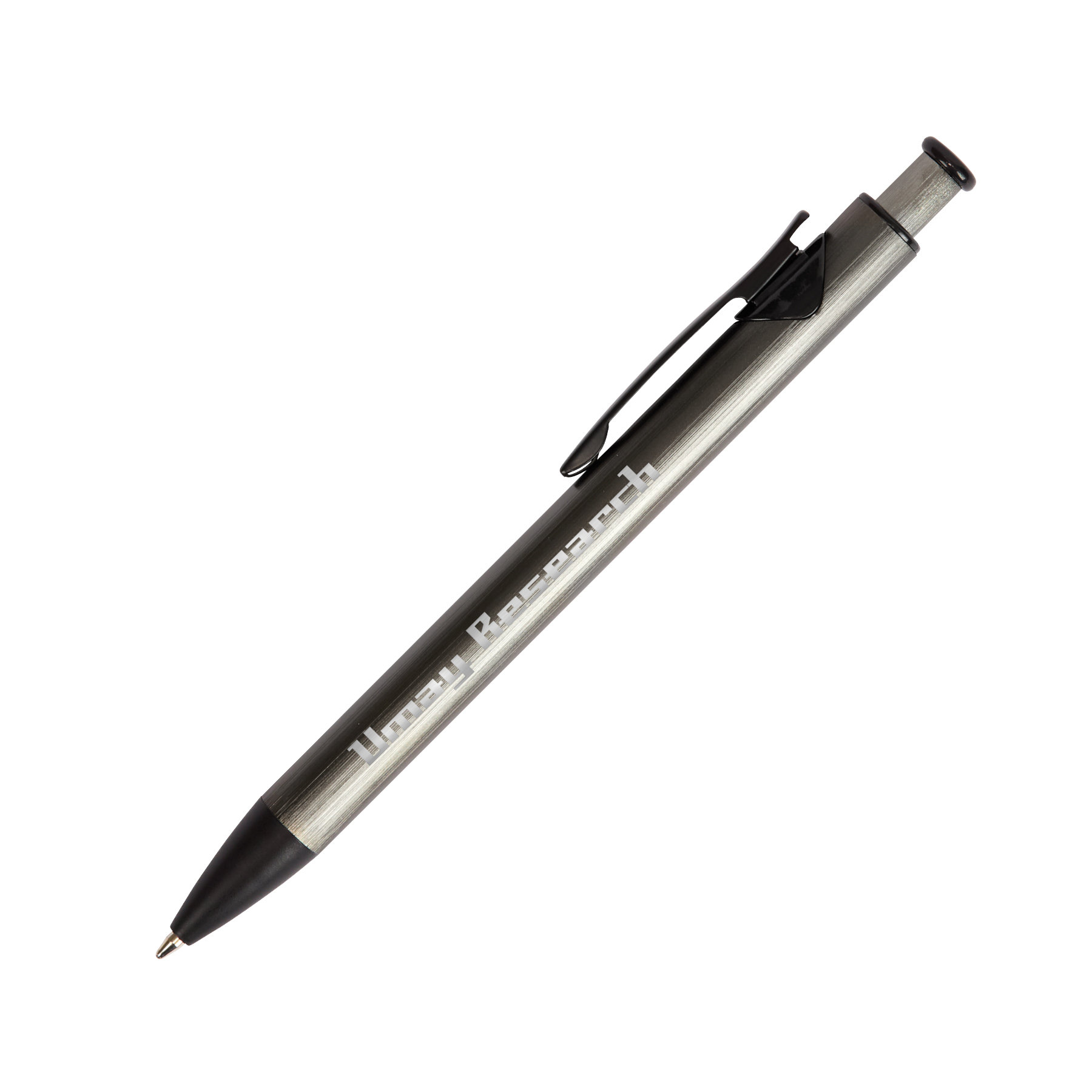 Illuminate Recycled Aluminum Plunge-Action Pen 24