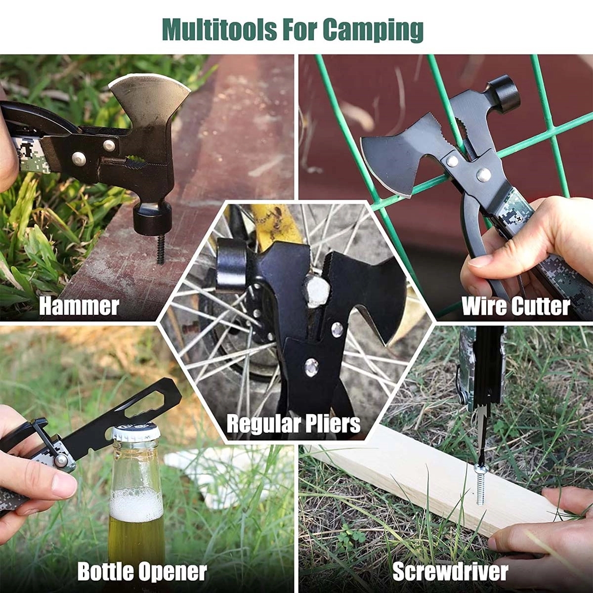 14 in 1 Multitool Survival Gear 2