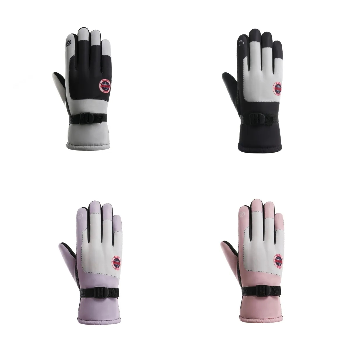 Winter Waterproof Ski Gloves 5